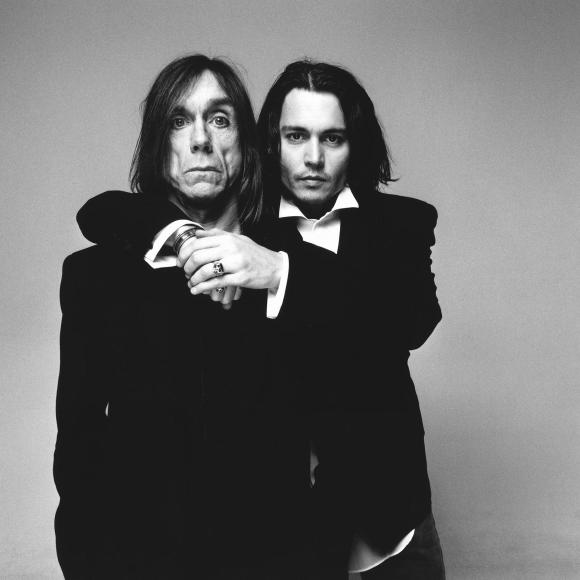 Iggy Pop and Vanessa Paradis