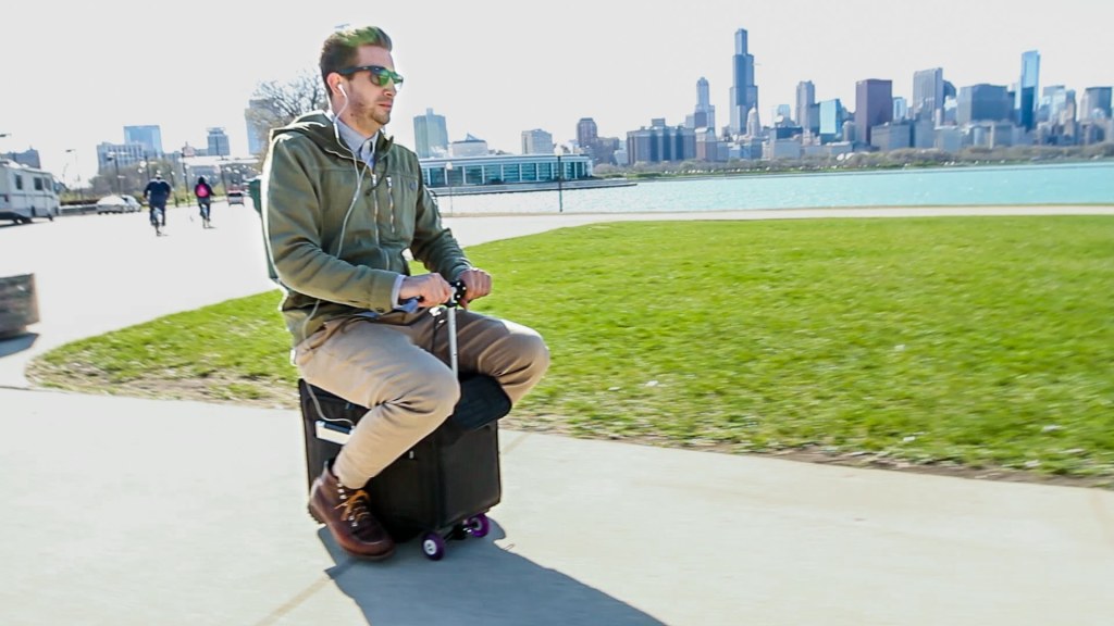 Modobag: World’s First Motorized, Rideable&nbsp;Luggage!