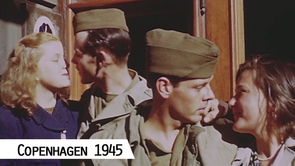 Stunning colour footage from Copenhagen in&nbsp;1945