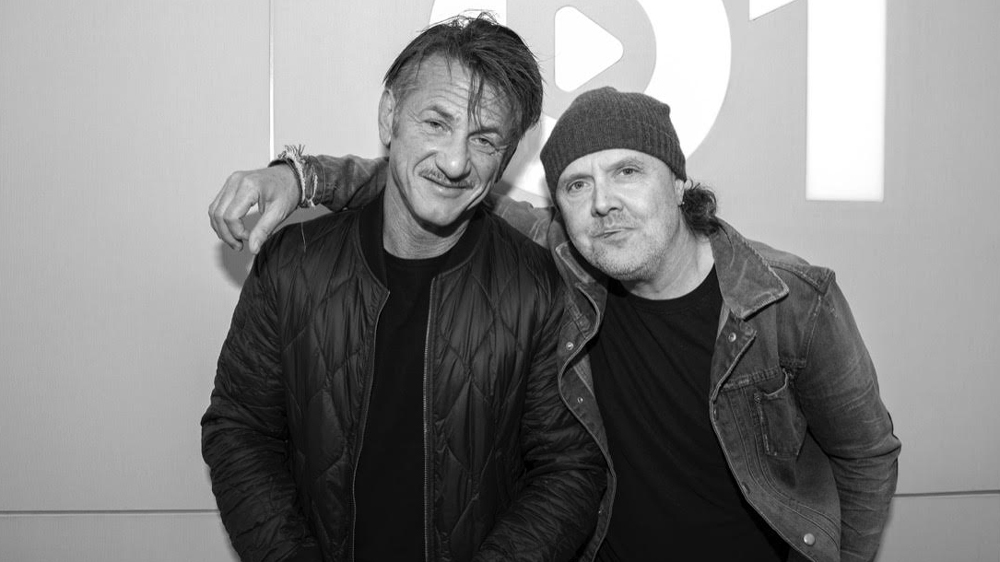 Lars Ulrich meets Sean&nbsp;Penn